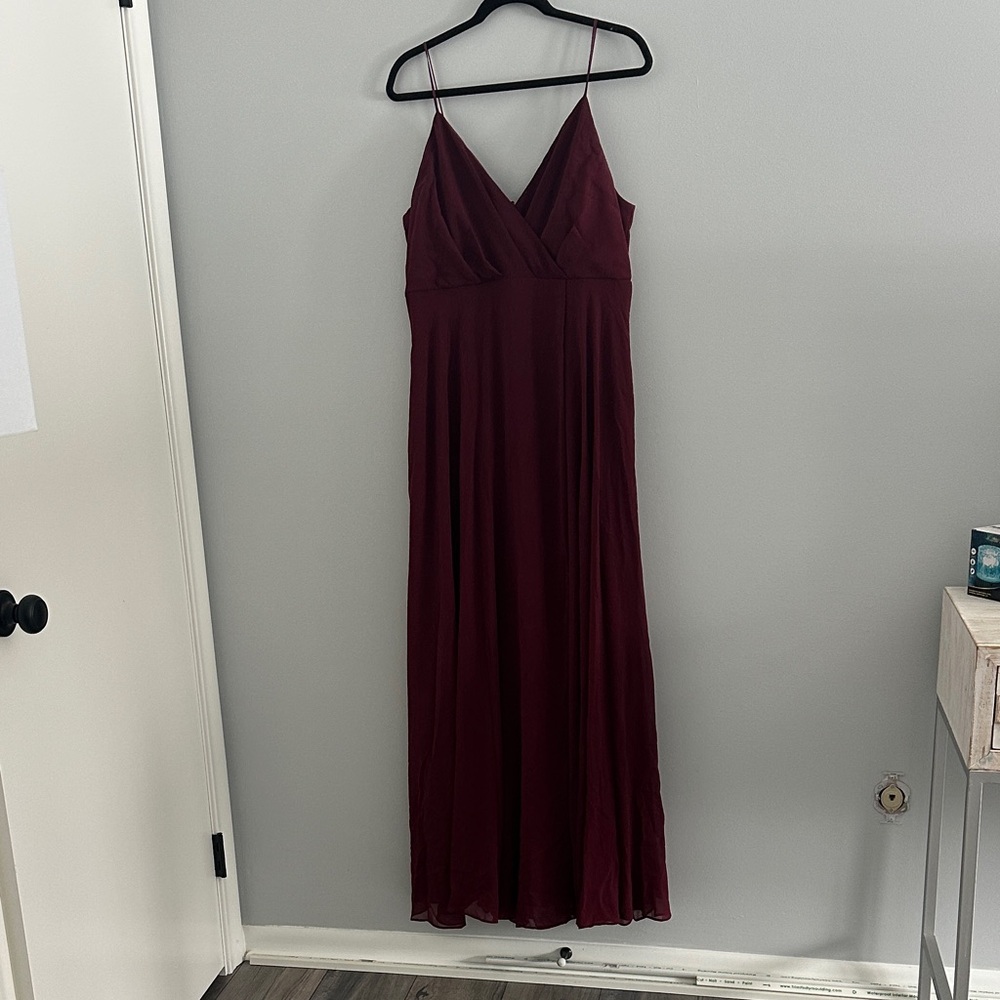 Birdy Grey Kaia Dress in Cabernet XL